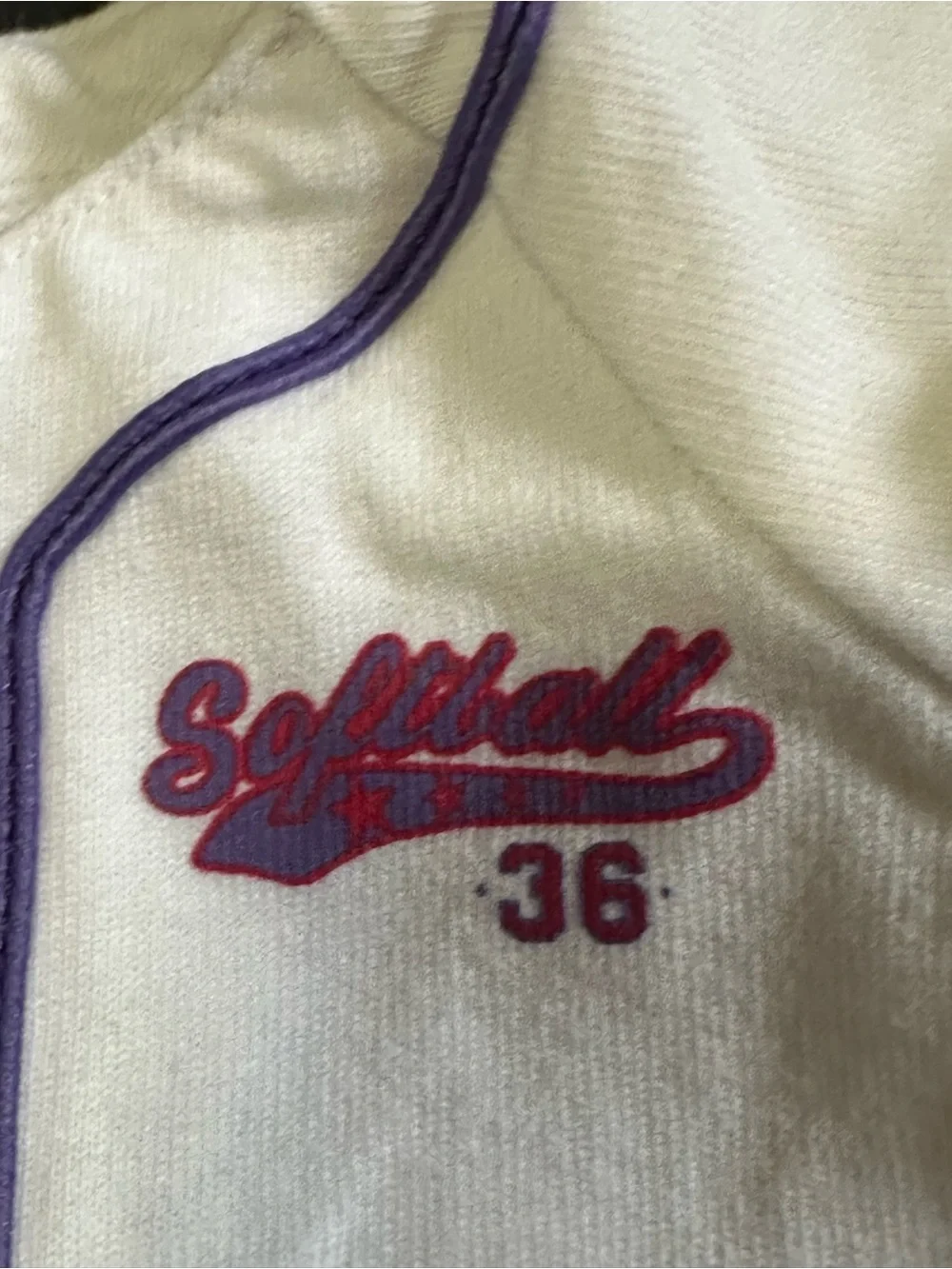 American Girl Doll softball Jersey